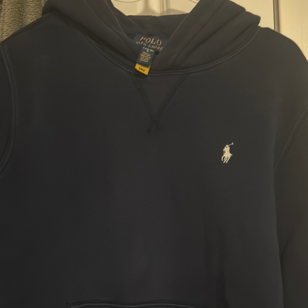 Polo by Ralph Lauren Blue Sweatshirt with Iconic Logo